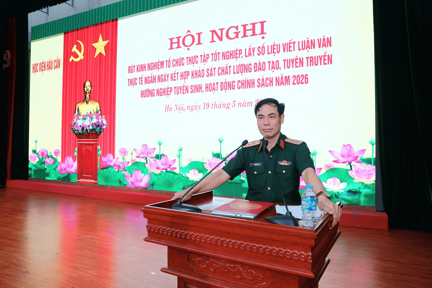 HỌC VIỆN HẬU TỔ CHỨC HỘI NGHỊ RÚT KINH NGHIỆM TỔ CHỨC THỰC TẬP TỐT NGHIỆP, LẤY SỐ LIỆU VIẾT LUẬN VĂN, THỰC TẾ NGẮN NGÀY KẾT HỢP CHỈ ĐẠO THỰC TẬP, KHẢO SÁT CHẤT LƯỢNG ĐÀO TẠO, TUYÊN TRUYỀN HƯỚNG NGHIỆP TUYỂN SINH, HOẠT ĐỘNG CHÍNH SÁCH NĂM 2026